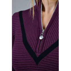 Trui Harcour Swally Viool Violet