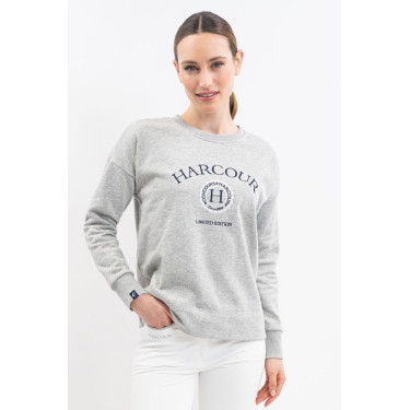 Unisex sweater Galopea Harcour Gemêleerd grijs