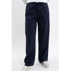 Broek Pia Harcour Marine Marineblauw