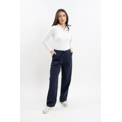 Pantalon équitation femme style chino Harcour