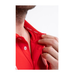 Polo Harcour Dranse homme Swiss Eequestrian Friends Rouge