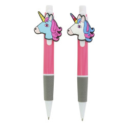 2 eenhoornpennen Equi-Kids roze 2 eenhoornpennen Equi-Kids roze