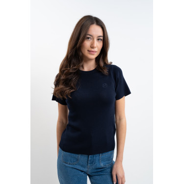 T-shirt Harcour Tzimi dames Marine Marineblauw T-shirt Harcour Tzimi dames Marine Marineblauw