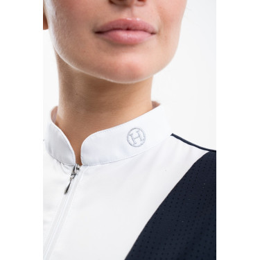Polo de concours Harcour Paris femme Marine Bleu marine