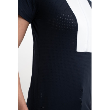 Polo de concours Harcour Paris femme Marine Bleu marine