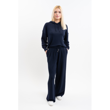 Pantalon fluide Harcour Jonquille femme Marine Bleu marine Pantalon fluide Harcour Jonquille femme Marine Bleu marine