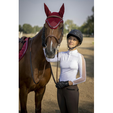 Polo Equithème Pekin lange mouwen Polo Equithème Pekin lange mouwen