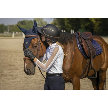 Polo Equithème Pekin lange mouwen Polo Equithème Pekin lange mouwen