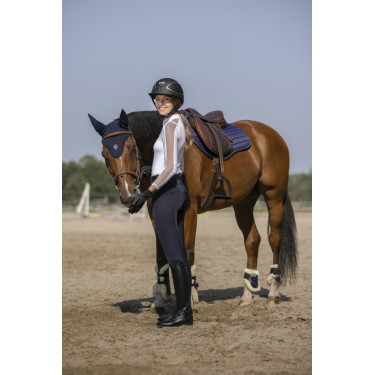 Polo Equithème Pekin lange mouwen Polo Equithème Pekin lange mouwen