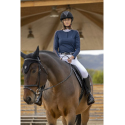Polo Equithème Pekin lange mouwen Polo Equithème Pekin lange mouwen