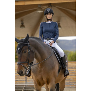 Polo Equithème Pekin lange mouwen Polo Equithème Pekin lange mouwen
