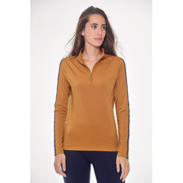 Polo Harcour Pistach dames Goudgeel