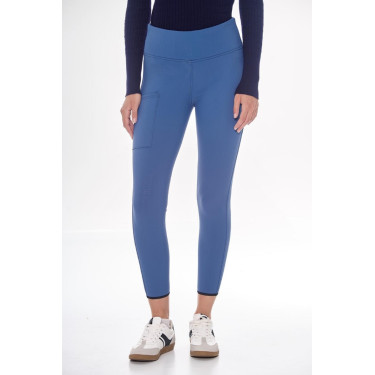 Legging Polaire Harcour Lili Steel blue Bleu