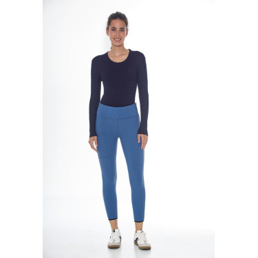 Legging Polaire Harcour Lili Steel blue Bleu