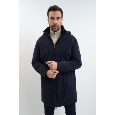 Parka longue Harcour Robertol Marine Bleu marine