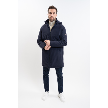 Parka longue Harcour Robertol Marine Bleu marine