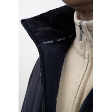 Parka longue Harcour Robertol Marine Bleu marine