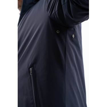 Lange parka Harcour Robertol Marine Marineblauw