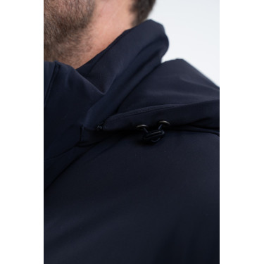 Parka longue Harcour Robertol Marine Bleu marine
