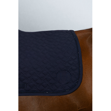 Tapis de selle d'équitation Harcour Saphir élégant