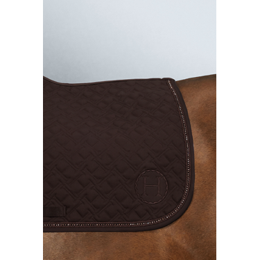Tapis de Selle Harcour Saphir Marron foncé