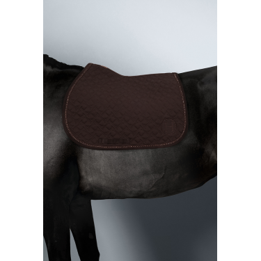 Tapis de Selle Harcour Saphir Marron foncé