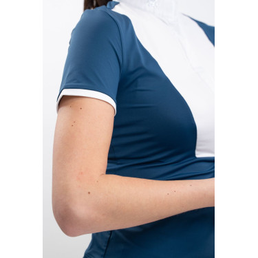 Polo de concours Harcour Shine Bleu lagon Polo de concours Harcour Shine Bleu lagon