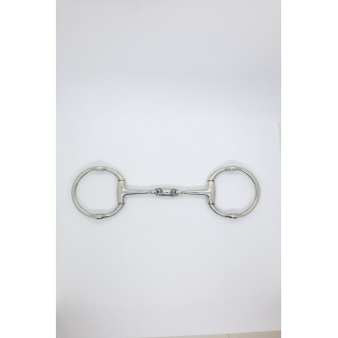Ophaalbit olijf Harcour dubbel gebroken 14 mm Roestvrij staal Grijs