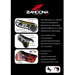 Guêtres Carbon Air Balance Zandona Noir Guêtres Carbon Air Balance Zandona Noir