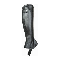 Mini Chaps Vivaldi Cuir Graine T de T Noir
