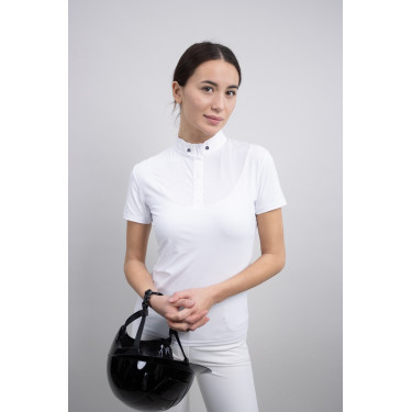 Dames wedstrijdpolo voor paardrijden - Harcour Dames wedstrijdpolo voor paardrijden - Harcour