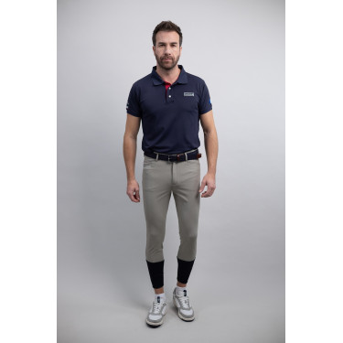 Polo Frankrijk Harcour Quitoh Marine Marineblauw