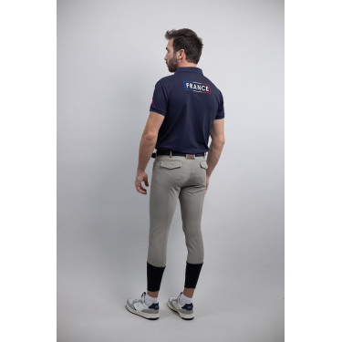 Polo Frankrijk Harcour Quitoh Marine Marineblauw