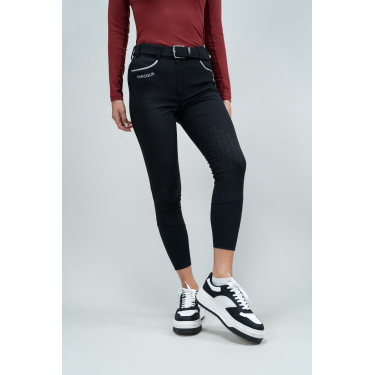 Pantalon polaire équitation Harcour Jaipur Noir
