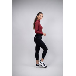 Pantalon polaire équitation Harcour Jaipur Noir