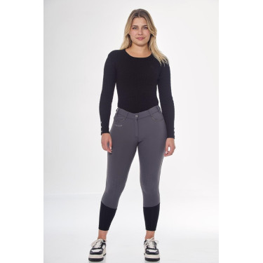 Pantalon polaire équitation Harcour Jaipur Gris anthracite Pantalon polaire équitation Harcour Jaipur Gris anthracite