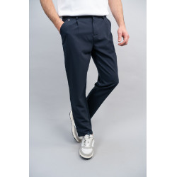 Chino broek Harcour Bruno Marine Marineblauw Chino broek Harcour Bruno Marine Marineblauw