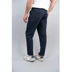Pantalon Chino Harcour Bruno Marine Bleu marine
