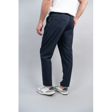 Pantalon Chino Harcour Bruno Marine Bleu marine