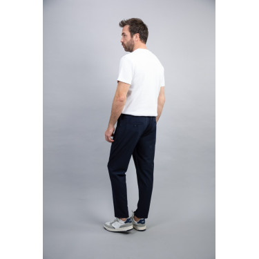 Pantalon Chino Harcour Bruno Marine Bleu marine