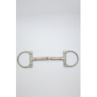 Bit Verdun met messing rol 12 mm Harcour Roestvrij staal Grijs