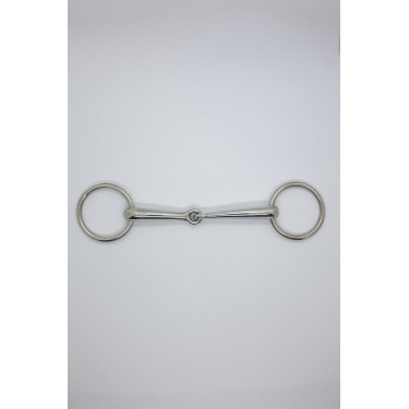 Mors simple gros canons 19 mm pour équitation - Harcour