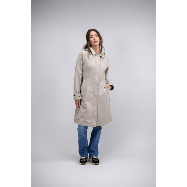 Dames Trenchcoat voor Ruiters - Harcour Tweeta Dames Trenchcoat voor Ruiters - Harcour Tweeta