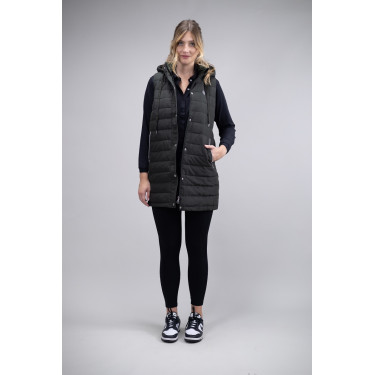 Lange bodywarmer voor paardrijden - Harcour