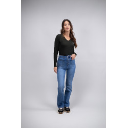 Jean Flare Harcour Juvo Jean Gris