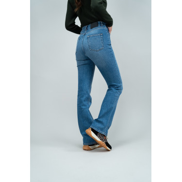 Jean Flare Harcour Juvo Jean Gris