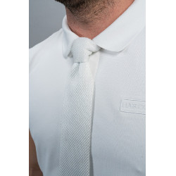 Cravate Harcour Corbi Blanc