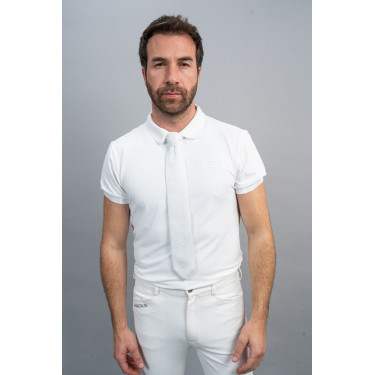 Stropdas Harcour Corbi Wit