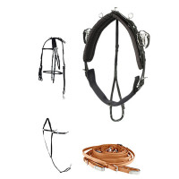 HARNAIS DE COURSE QH PRO COMPLET SYNTHETIQUE