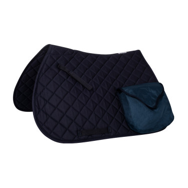 Tapis de selle trekking Pro-Light en coton avec poches Marine Bleu marine Tapis de selle trekking Pro-Light en coton avec poches Marine Bleu marine